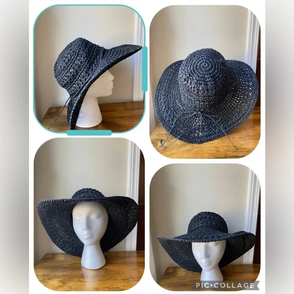 Scala | Accessories | Scala Sun Hat Like Brand New Black 0  display picture 1
